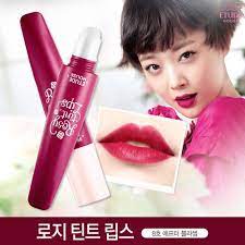 Блеск для губ etude house fresh cherry tint. Etude House Rosy Tint Lips 8 After Blossom Amazon De Musik