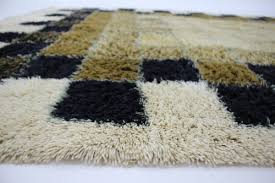 abstract wool rug by hojer eksport