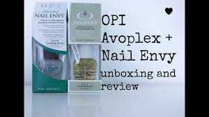 opi avoplex nail envy unboxing and