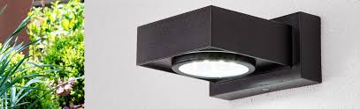 exterior wall luminaires with and