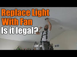 Install A Ceiling Fan With Light