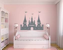 princess castle wall decal for nursery room