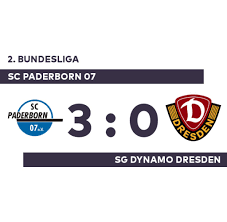 Nach drei knappen niederlagen gegen den 1. Sc Paderborn 07 Sg Dynamo Dresden Paderborn Bringt Dresden Herbe Pleite Bei 2 Bundesliga Welt