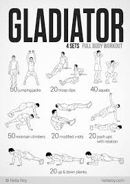 Gladiator Workout Loose Weight 10 Pounds Gladiator Workout