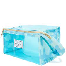 flat makeup jelly box bag
