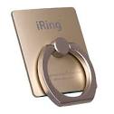 iRing Universal Masstige Ring Grip-Stand Holder Smart Device - Gold