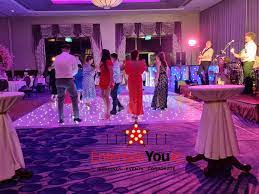 starlit portable dance floor hire