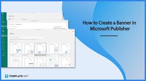 create a banner in microsoft publisher