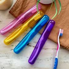 travel toothbrush holder cover case set