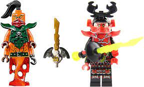 LEGO Ninjago: Nadakhan and General Kozu minifigs, Figures - Amazon Canada