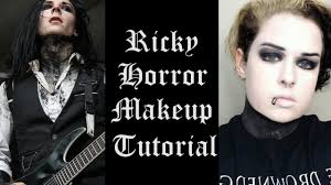 ricky horror makeup tutorial