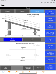 roof guide carpentry calc on the app