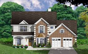 Two Story 4 Bed House Plan