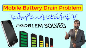 how to fix mobile battery drain problem