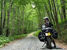 a solo motorcycle ride from coast to