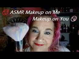 asmr makeup on me makeup on you