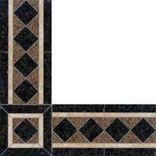 stone borders tile backsplash or floor