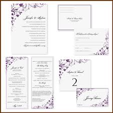 Free Wedding Invitation Templates For Word Home Of Design Ideas