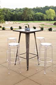 Bistro Tables Mixed Seating Styles