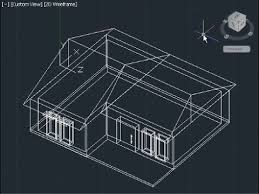 Autocad 3d House Modeling Tutorial