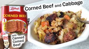 You can go thick with the slices, as i did, or you can use a very sharp knife and go super thin. Best Corned Beef And Cabbage Recipe With Canned Corned Beef Youtube