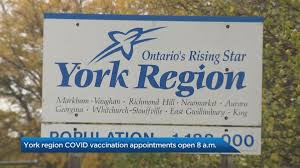New york is the first state to formally launch a vaccine passport program, allowing new yorkers to pull up a code on their phones to prove they have received a. York Region Opens Up Covid 19 Vaccination Appointments Watch News Videos Online