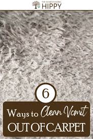 6 ways to clean vomit out of carpet