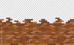 Red Brick Wall Stock Vector Adobe Stock