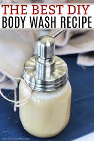 diy body wash moisturzing homemade