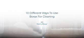 use borax for cleaning