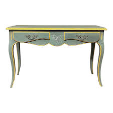 antique italian tuscan painted sofa table