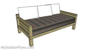 Diy Daybed Outdoor Furniture Plans