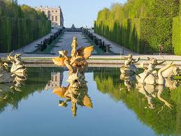 Enjoy the largest open air sculpture museum in the world to the sound of baroque music (lully, rameau, charpentier, leclair, campra…) at the heart of château de versailles classic french style gardens. Le Chateau De Versailles Versailles France Afar