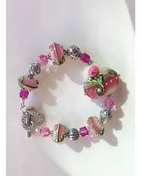 en rose 5 bead lgl bracelet