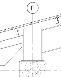 beam connection to a concrete wall