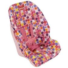 Joovy Toy Booster Carseat In Pink Dot