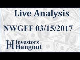 Nwgff Stock Live Analysis 03 15 2017 Youtube