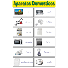 spanish appliances educational