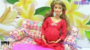 Đồ chơi trẻ em Bé Na Nhật ký Búp bê Barbie & Ken tập Mang thai 9 tháng  Pregnant Baby Doll Toy story - Video Dailymotion