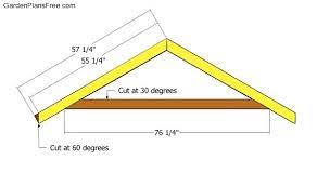garden shed roof plans free garden