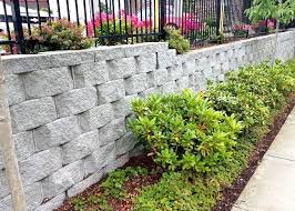 We Build Concrete Block Retaining Walls