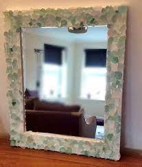 Sea Glass Diy Projects Frame And Vase
