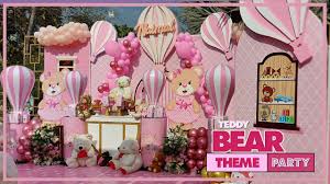 teddy bear birthday party