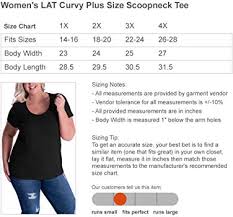 Custom Plus Size Tees Womens Curvy Plus Size Scoopneck T