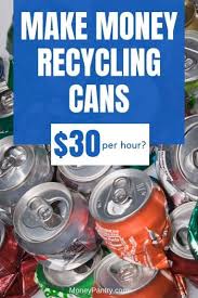 make money recycling aluminum cans