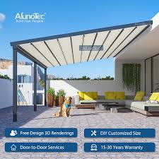 Retractable Awning Canopy Roof