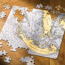 Custom Nautical Chart Puzzle National Geographic Store