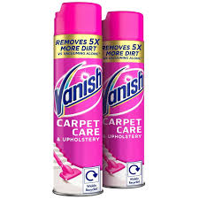 2 x vanish gold carpet cleaner care