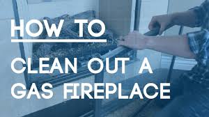 how to clean a gas fireplace regular