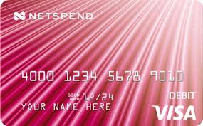 pink netspend visa prepaid card